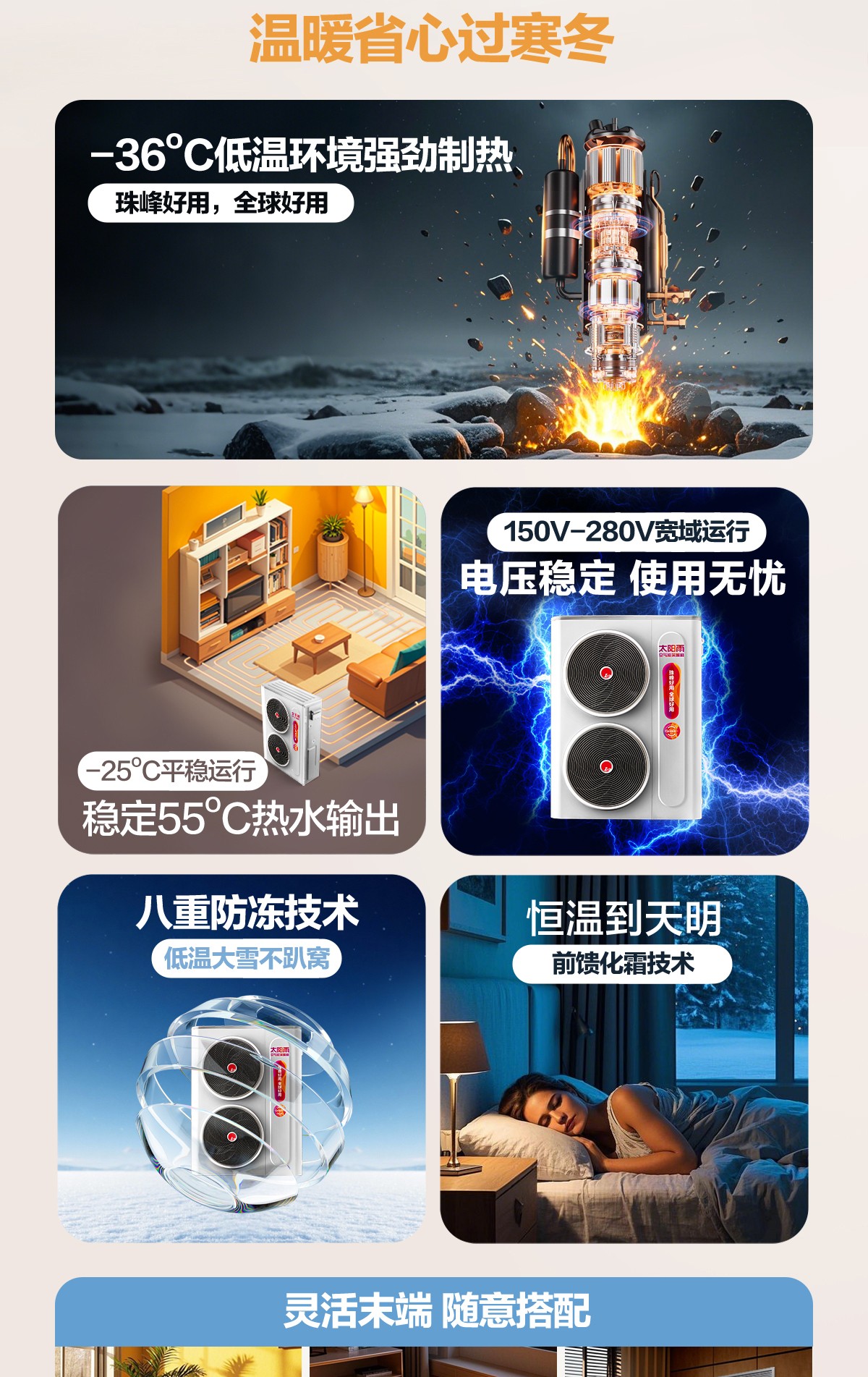 空氣能,太陽能,熱水器