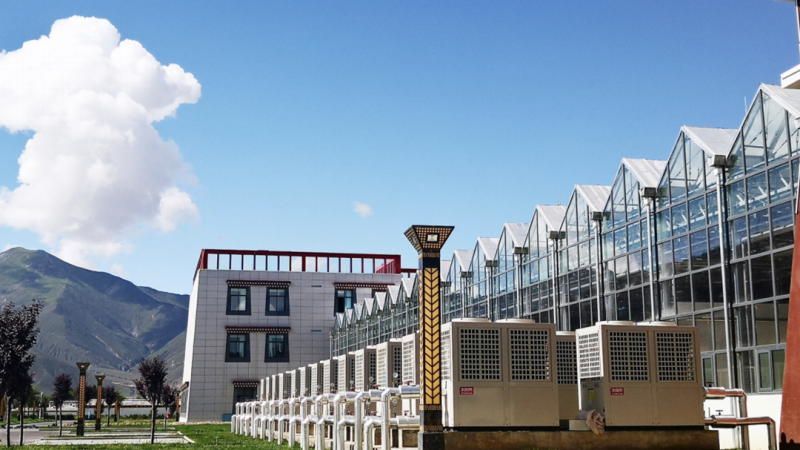 拉薩市才納鄉(xiāng)凈土產(chǎn)業(yè)園連棟溫室大棚采暖項(xiàng)目