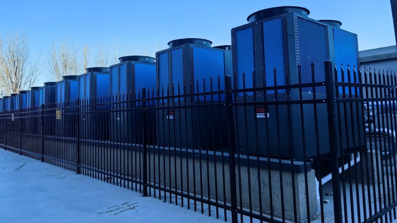 河北石家莊藁城區南朋小區清潔采暖項目