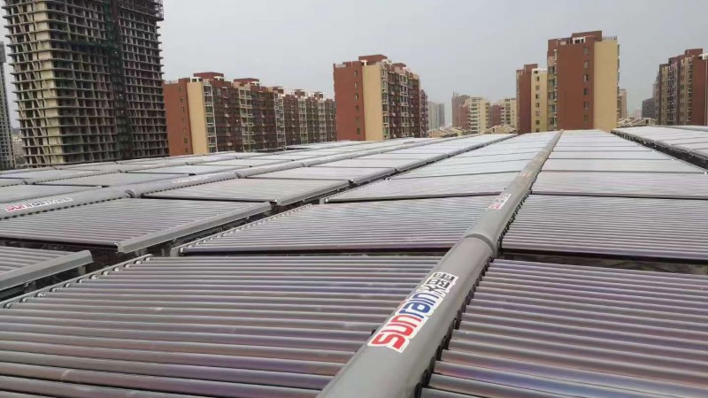 河南新鄉衛華集團清潔熱水項目