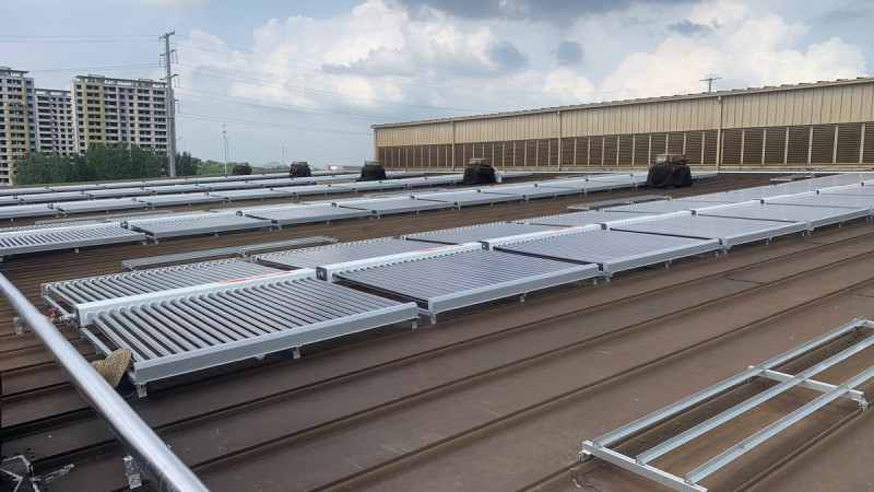 江蘇徐州卡特彼勒園區清潔熱水項目