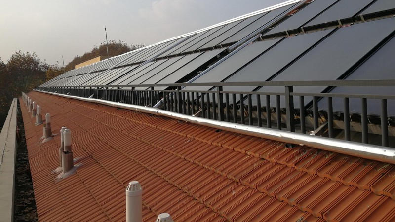 湖北武漢華中農業大學學生公寓清潔熱水項目