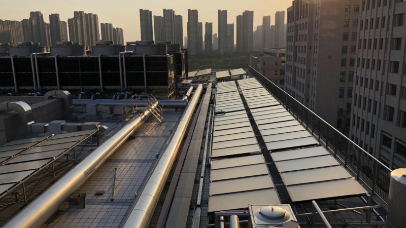 江蘇泰州人民醫(yī)院新區(qū)醫(yī)院清潔熱水項目